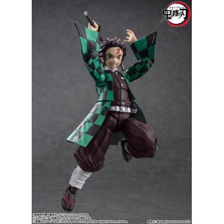 DEMON SLAYER - Tanjiro Kamado - Figurine S.H. Figuarts 14cm 