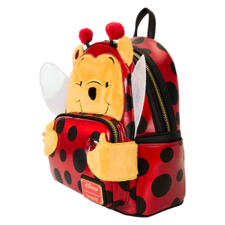 WINNIE L'OURSON - Ladybug Pooh - Mini Sac à Dos LoungeFly 
