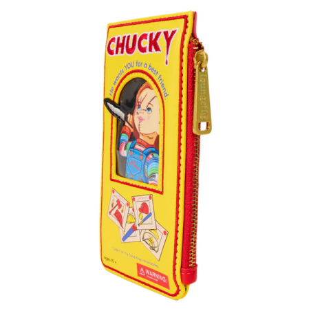 CHILDS PLAY - Boite de Chucky - Porte-carte Loungefly 