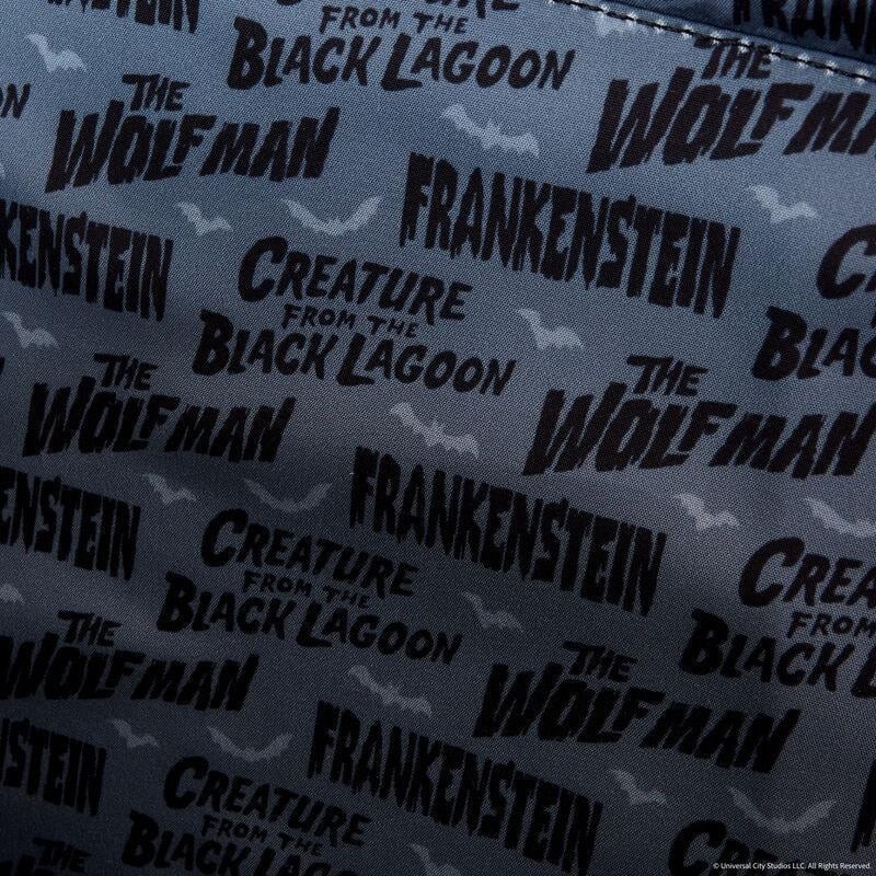 UNIVERSAL MONSTERS - Vintage TV - Sac bandoulière Loungefly 