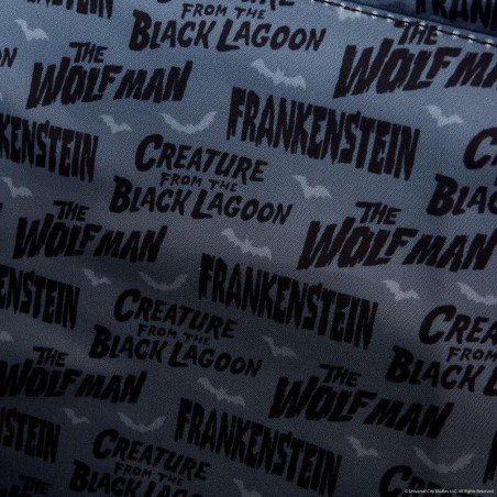 UNIVERSAL MONSTERS - Vintage TV - Sac bandoulière Loungefly 