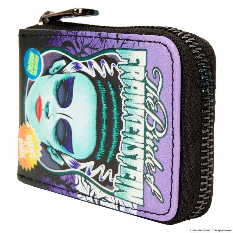 BRIDE OF FRANKENSTEIN - Neon Mask - Portefeuille LoungeFly 