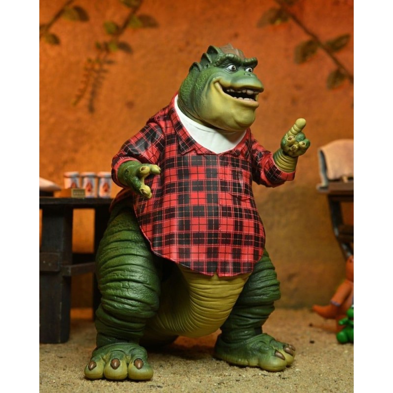 DINOSAURES - Earl Sinclair - Figurine Ultimate 18cm 