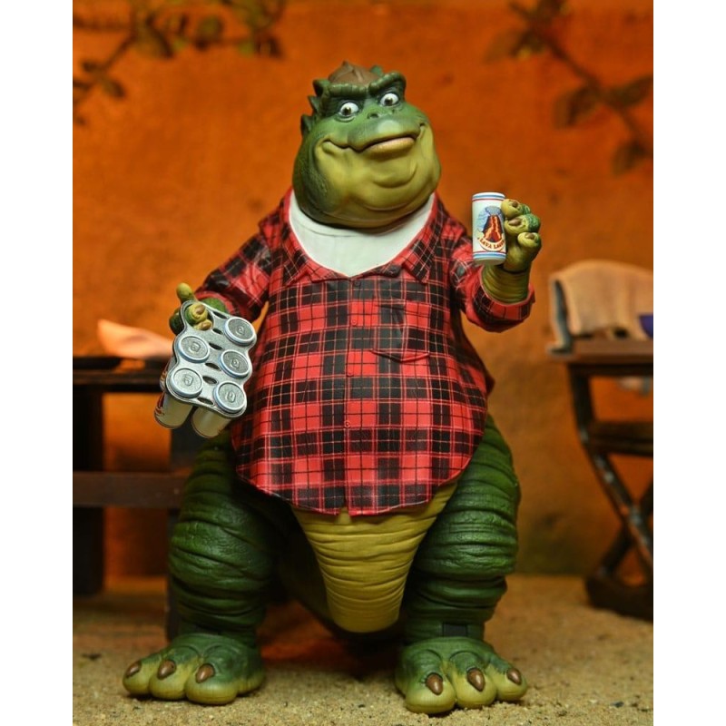 DINOSAURES - Earl Sinclair - Figurine Ultimate 18cm 