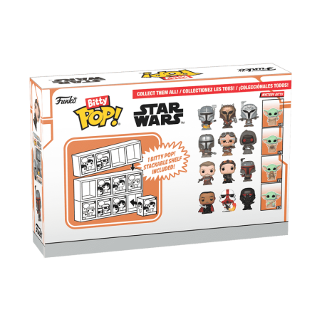 THE MANDALORIAN - Bitty Pop 4 Pack 2.5cm - Marshal 