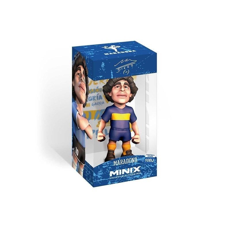 FOOTBALL - Maradona Boca Juniors - Figurine Minix # 12cm 