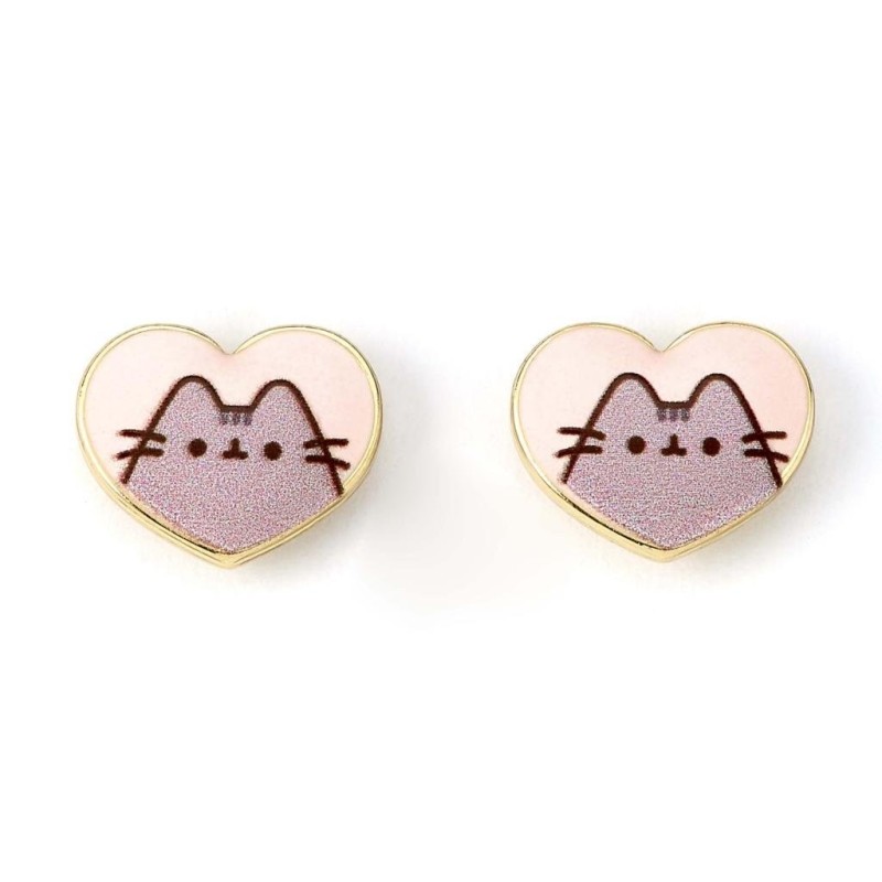 PUSHEEN - Love - Boucles d'Oreilles 