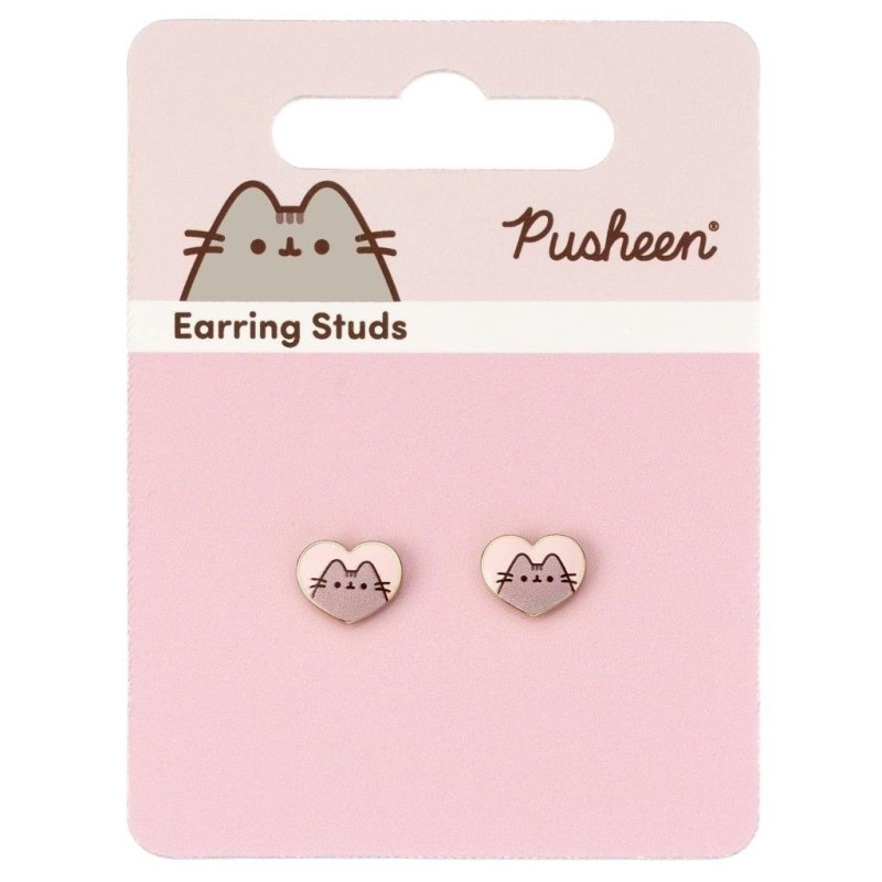 PUSHEEN - Love - Boucles d'Oreilles 