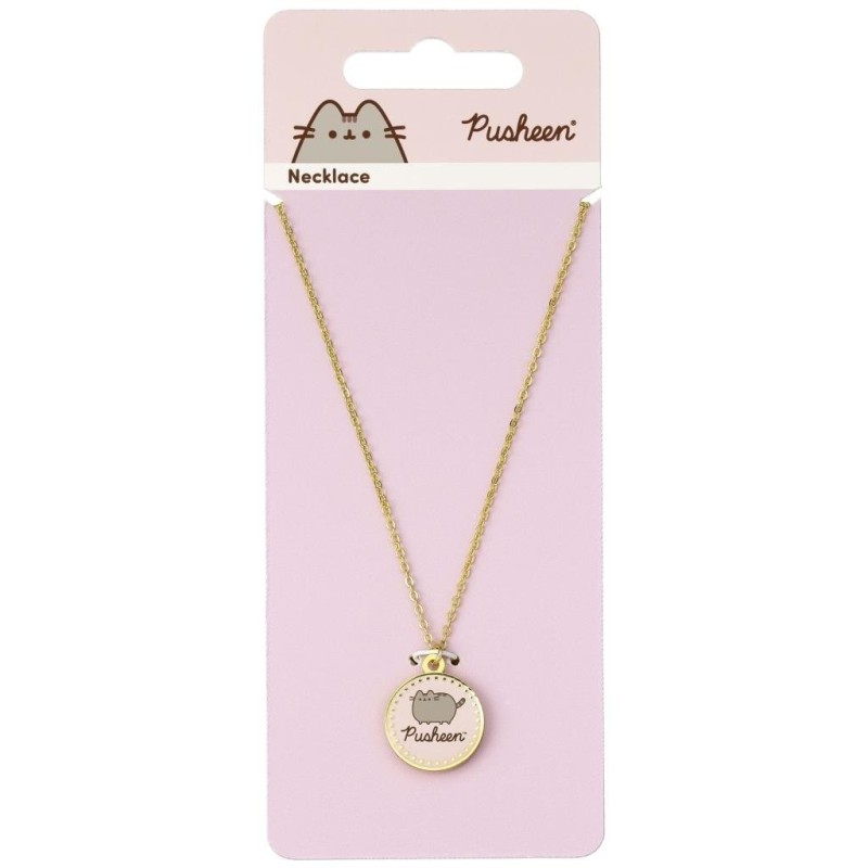 PUSHEEN - Logo - Collier 