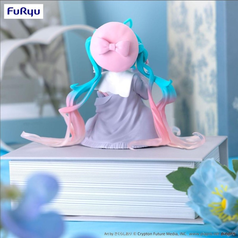 HATSUNE MIKU - Love Sailor Grey Color - Statuette Noodle Stopper 13cm 