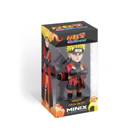 NARUTO - Naruto avec cape - Figurine Minix # 12cm 