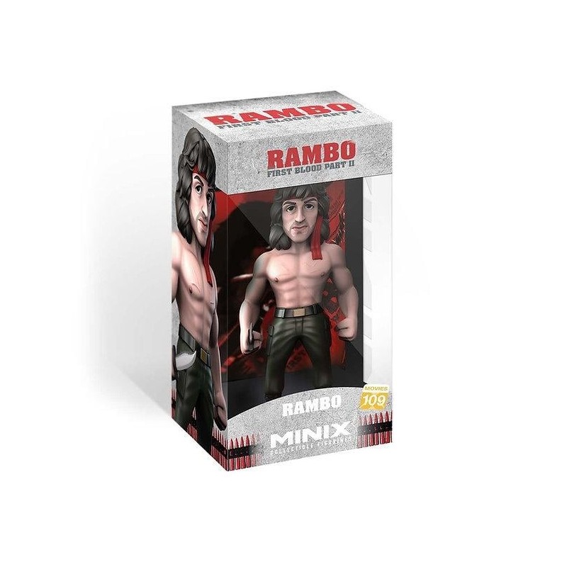 RAMBO - Rambo avec Bandana - Figurine Minix # 12cm 