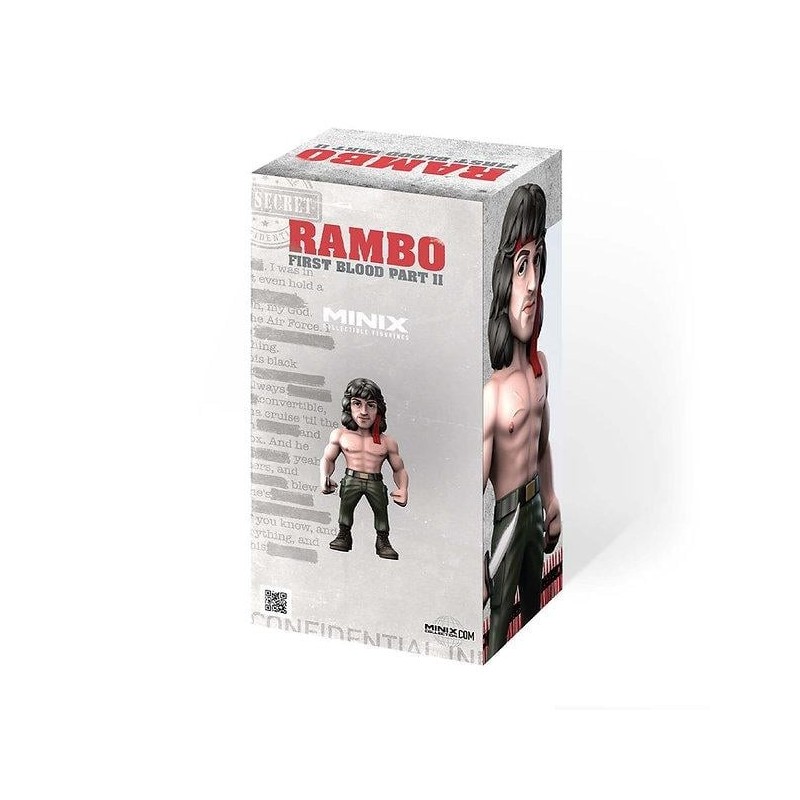 RAMBO - Rambo avec Bandana - Figurine Minix # 12cm 