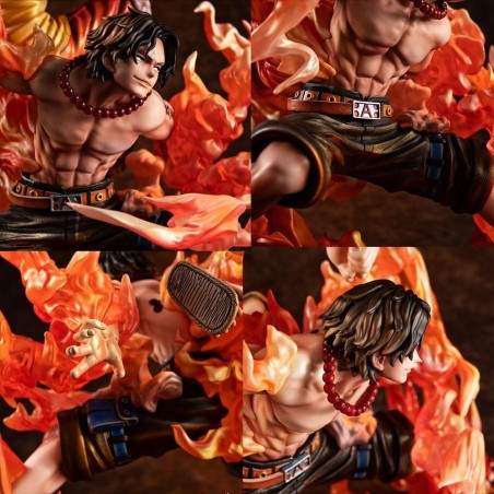 ONE PIECE - Luffy & Ace "Bond between brothers" -Statuette P.O.P. 25cm 