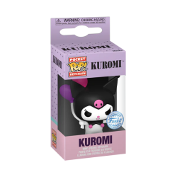 HELLO KITTY - Pocket Pop Keychains - Kuromi (avec Ballon)  2