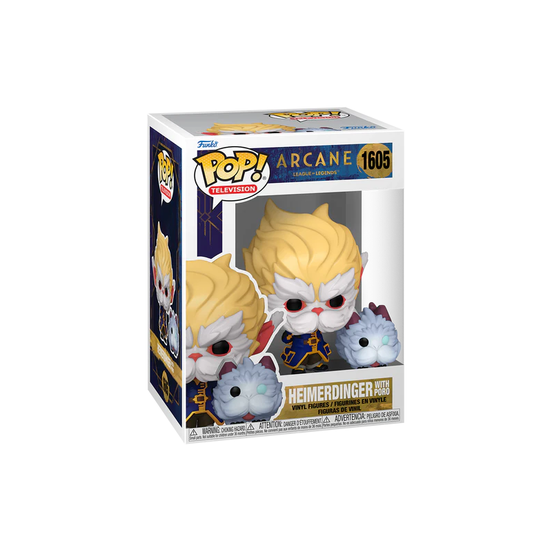 ARCANE - POP TV N° 1605 - Heimerdinger avec Poro 