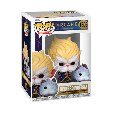 ARCANE - POP TV N° 1605 - Heimerdinger avec Poro 
