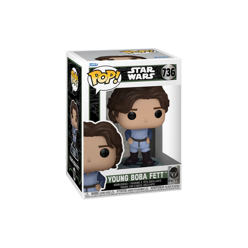 STAR WARS FETT LEGACY - POP Star Wars N° 736 - Boba Fett (Jeune) 