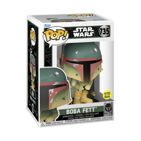STAR WARS FETT LEGACY - POP Star Wars N° 735 - Boba Fett (GITD) 