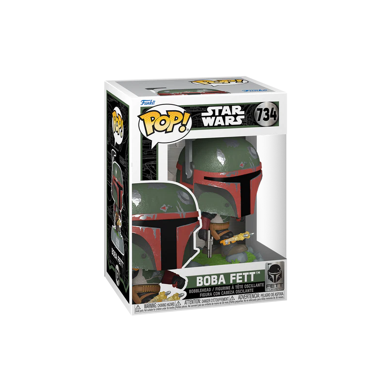 STAR WARS FETT LEGACY - POP Star Wars N° 734 - Boba Fett avec Rockets 