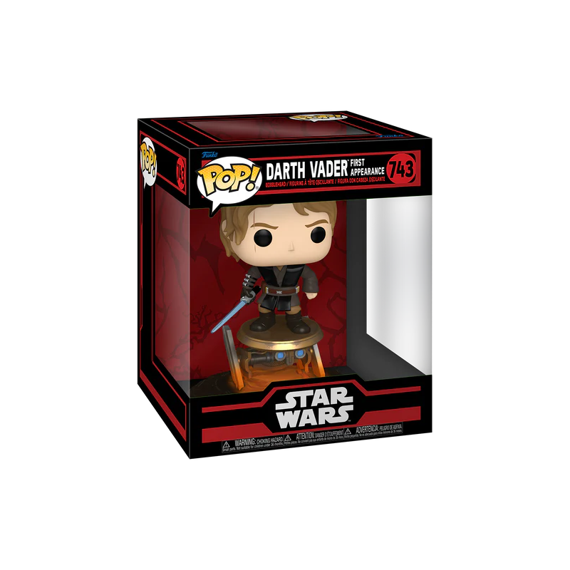 STAR WARS - POP Ride  Deluxe N° 743 - Dark Vador (Première Apparition) 