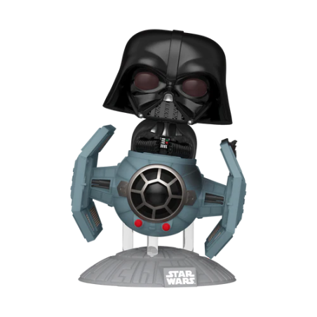 STAR WARS DARKSIDE - POP Ride DLX N° 742 -Tie Advanced avec Dark Vador 