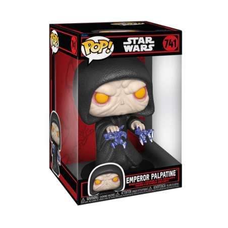 STAR WARS DARKSIDE - POP Jumbo N° 741 - Empereur Palpatine 