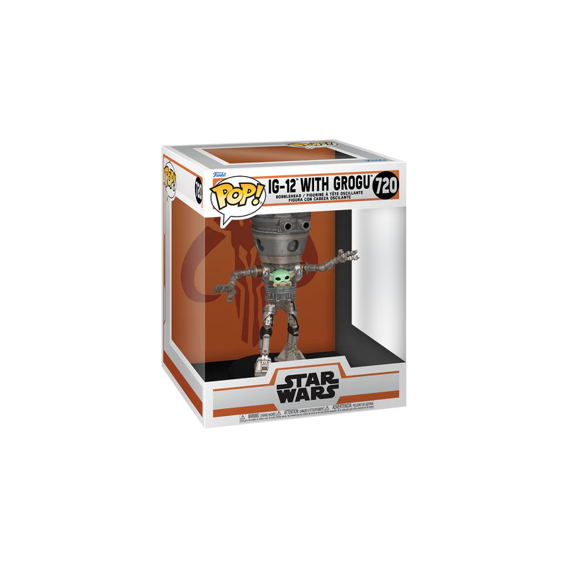 MANDALORIAN - POP Deluxe N° 720 - Grogu (IG-12) 