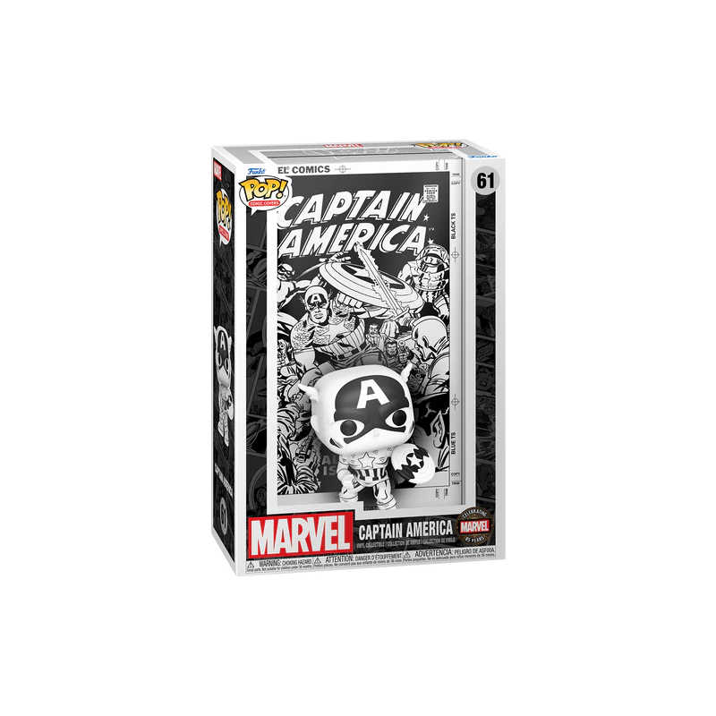MARVEL 85TH - POP Comic Cover N° 61 - Captain America 