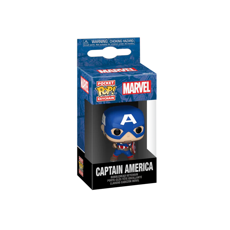MARVEL NEW CLASSICS - Pocket Pop Keychains - Captain America 