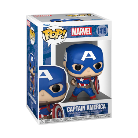 MARVEL NEW CLASSICS - POP Marvel N° 1419 - Captain America 