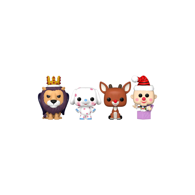RUDOLPH - Pocket Pop 4 Pack - Tree Holiday 