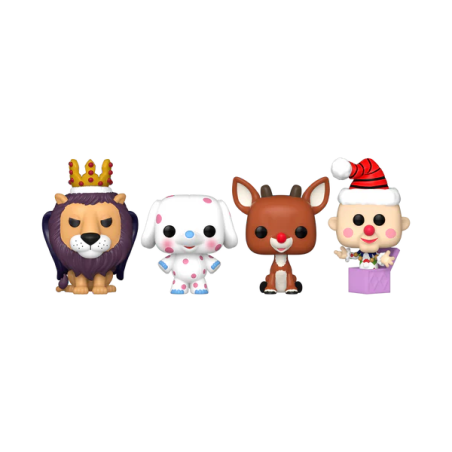 RUDOLPH - Pocket Pop 4 Pack - Tree Holiday 