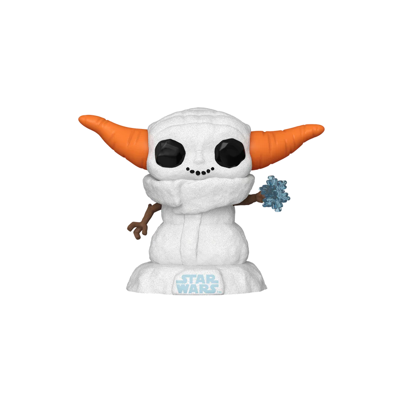MANDALORIAN HOLIDAY - POP Star Wars N° 748 - Grogu (Bonhomme de neige) 