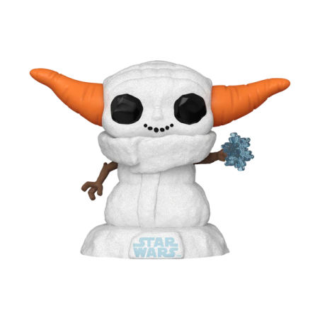 MANDALORIAN HOLIDAY - POP Star Wars N° 748 - Grogu (Bonhomme de neige) 