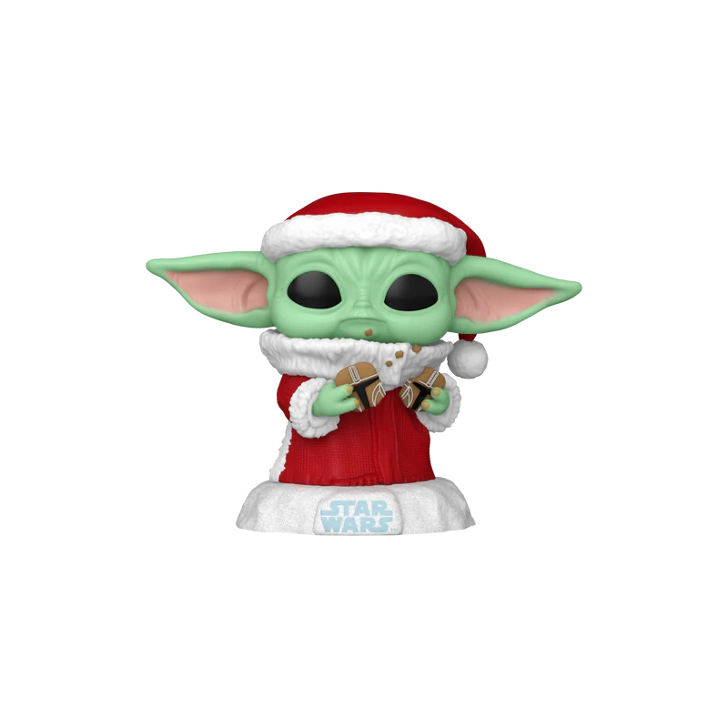 MANDALORIAN HOLIDAY - POP Star Wars N° 747 - Grogu (Santa) 
