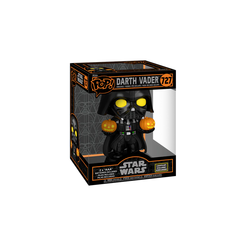 STAR WARS - POP Super N° 727 - Dark Vador (Lights Up!) 