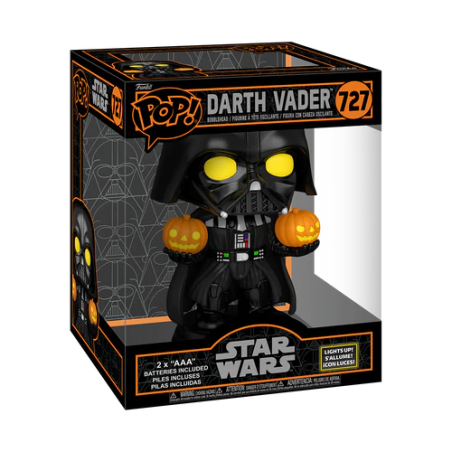 STAR WARS - POP Super N° 727 - Dark Vador (Lights Up!) 