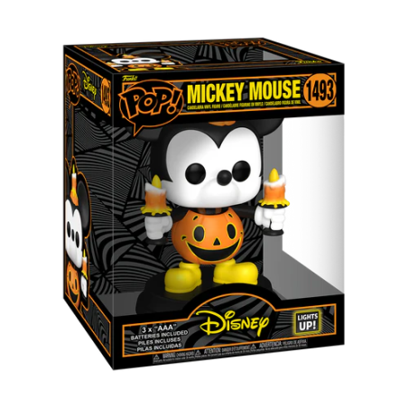 DISNEY - POP Super N° 1493 - Mickey Halloween (Lights up !) 