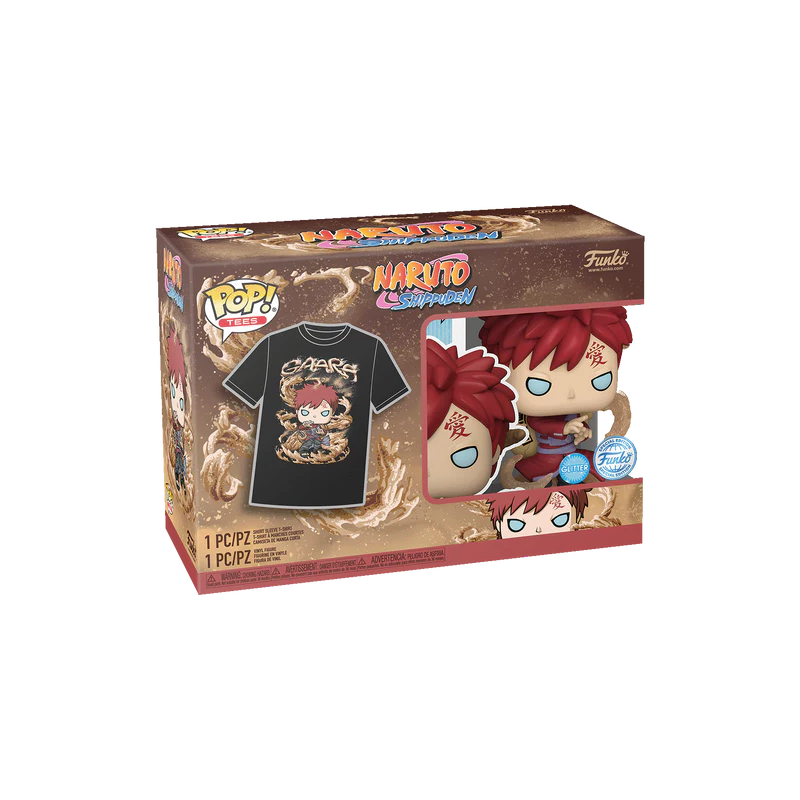 NARUTO - POP N° XXX - Gaara (Glitter) + T-shirt (M) 