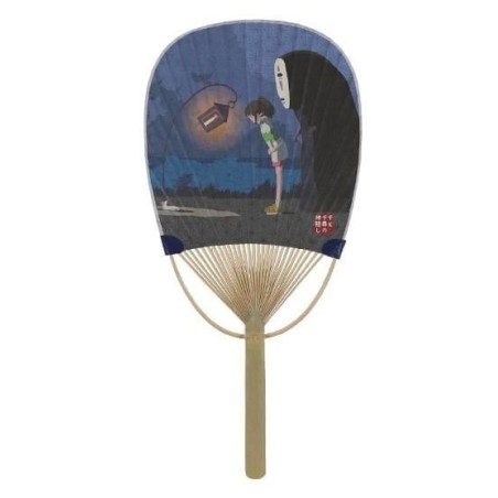 LE VOYAGE DE CHIHIRO - Chihiro & No Face - Eventail 375x175x5mm 