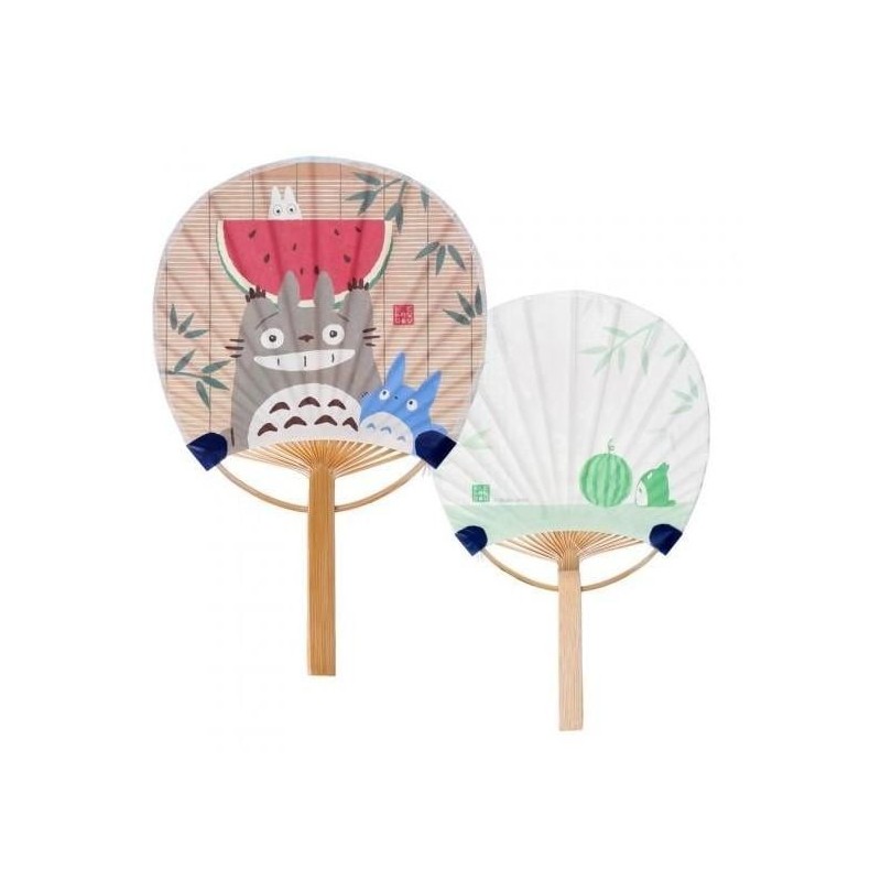 MON VOISIN TOTORO - Totoro avec Pastèque -Eventail & Enveloppe 