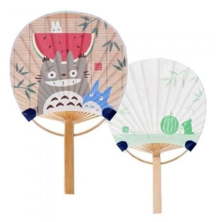 MON VOISIN TOTORO - Totoro avec Pastèque -Eventail & Enveloppe 