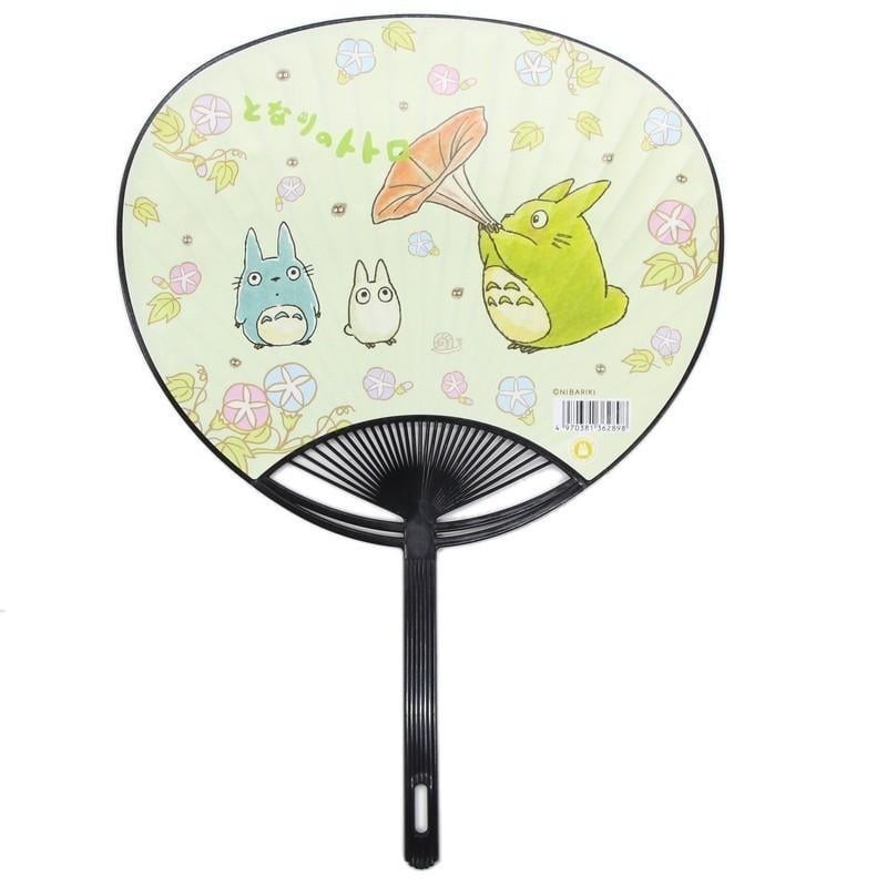 MON VOISIN TOTORO - Totoro à la pêche - Eventail 345x243x3mm 