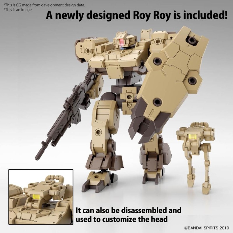 30MM - 1/144 eEXM-9 Baskyrotto (Brown) - Model Kit 