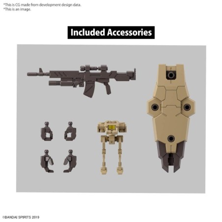 30MM - 1/144 eEXM-9 Baskyrotto (Brown) - Model Kit 