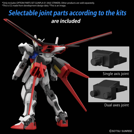 GUNDAM - Option Parts Set Gunpla 01 (Aile Striker) - Model Kit 