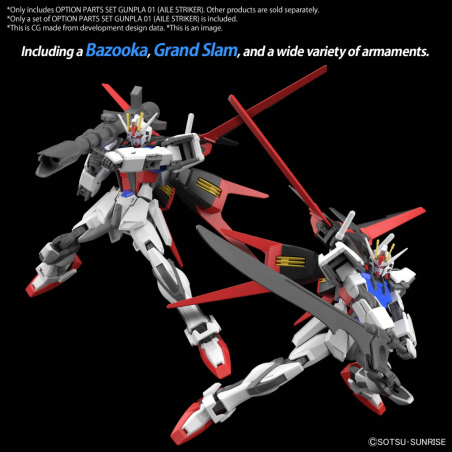 GUNDAM - Option Parts Set Gunpla 01 (Aile Striker) - Model Kit 