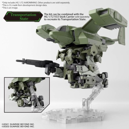 AMAIM - HG 1/72 Aaronrhino - Model Kit 