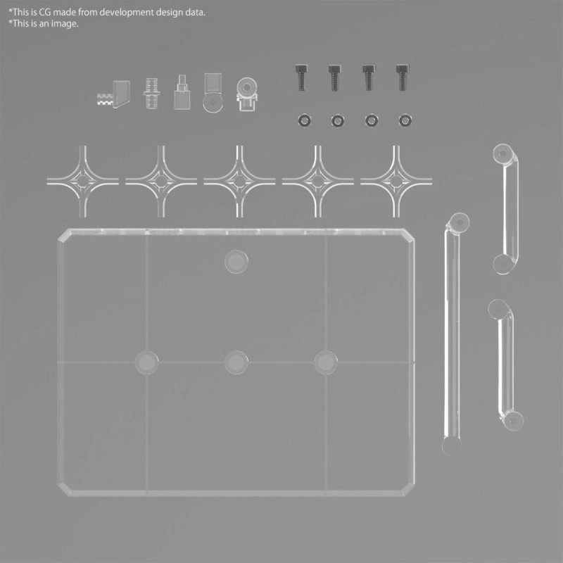 GUNDAM - Action Base 8 (Clear Color) - Model Kit 